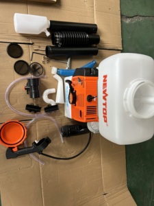 Pulvérisateur industriel à moteur 2 temps 56,5 cm³ 2,6 kW, capacité 14L/20L, pour pesticides agricoles et pulvérisation de poussière sèche en verger - Product Image 4