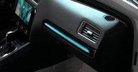 ICarsin - Éclairage d'ambiance intérieur de voiture Symphony amélioré pour Volkswagen VW Jetta 2010-2017 A6 - Garniture décorative - Accessoires automobiles