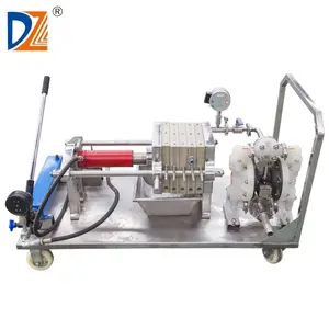 250mm Membrane Plate Lab Filter Press For Chemistry Industry