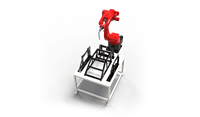 Nouveau bras robotique industriel de soudage à six axes BRTIRWD1506A, bras robotique Borunte avec entraînement servo-électrique et protection IP54