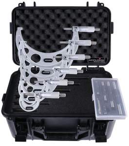 Hoogwaardige meetinstrument <span class=keywords><strong>micrometer</strong></span> set, 6-delig, bereik 0-150mm - Product Image 1
