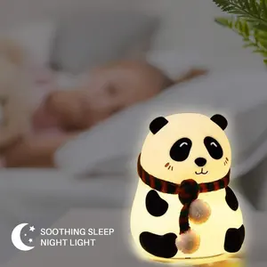Lampu Sentuh Led Anak-anak, Mainan Panda, Lampu Malam Led, Lampu Anime, Lampu Sentuh Anak-anak