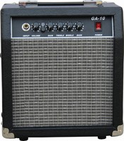Kualitas tinggi gitar listrik AMP GA-10 10W Amplifier gitar listrik hitam