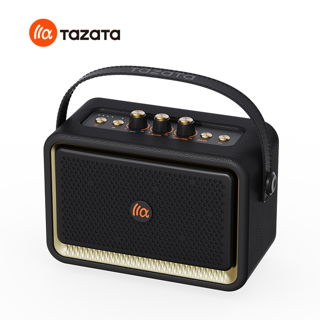 Retro Bluetooth Speaker, Classic Vintage Stereo Sound Player, Portable Mini Decor Travel Wireless Music Speaker