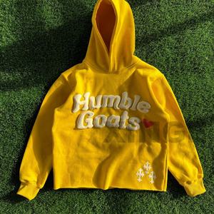 Sudaderas con Capucha Extra Grandes de Alta Calidad para Hombre, Diseño Cuadrado y Corto, 500 g/m², Impresión Puff, Personalizadas por el Fabricante - Product Image 3