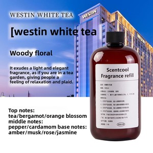 Liquide de recharge d'aromathérapie, parfum bois de santal longue durée, diffuseur d'aromathérapie sans flamme, sans feu, parfumé pour la décoration de la maison et des hôtels - Product Image 5