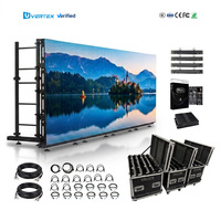 Panel LED de 2mX3m P3.91 P2.9 P2.6 para Interiores, Módulo LED de 500*500mm para Exteriores IP65, Pantalla LED de Video para Alquiler