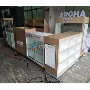 <strong>Promotional</strong> Mall Kiosk Design , Kiosk Cosmetic Display Cabinet Workstation, Retail <strong>Perfume</strong> Kiosk Design OEM - Product Image 1