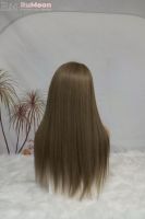 100% cheveux humains indiens non transformés haute densité 180% pour perruques ombrées blond cendré 5x5 HD dentelle avant fermeture dentelle perruques