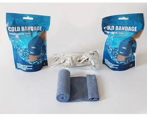 Nastro muscolare atletico a compressione a <span class=keywords><strong>freddo</strong></span> istantaneo con fasciatura di raffreddamento autoadesiva per dolore e gonfiore senza necessità di refrigerazione - Product Image 3