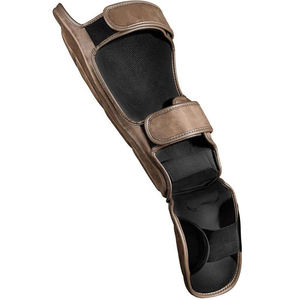 Protège-tibias en cuir PU pour boxe, Muay Thai, arts martiaux, kickboxing, taekwondo, MMA - Product Image 4