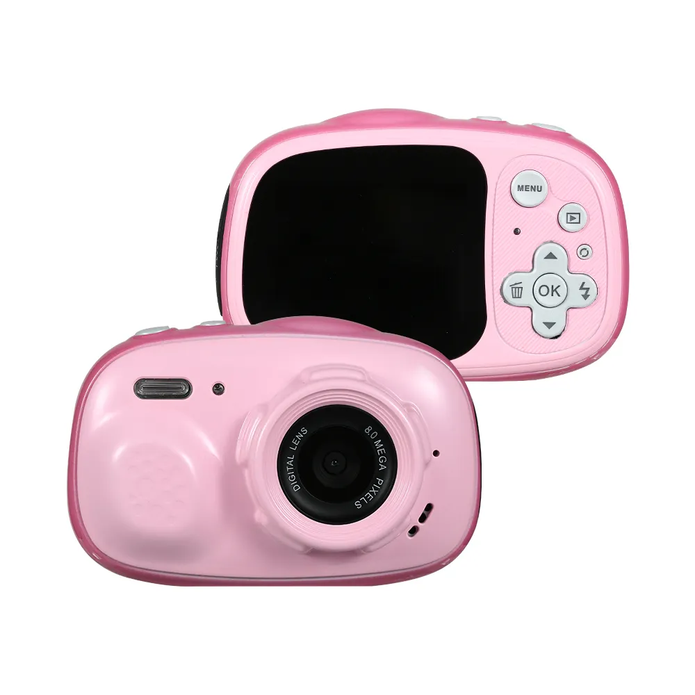 Kids Christmas Gift Camera Waterproof Cannon Digital Camara Children'S Camera Waterproof 1080P Hd