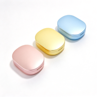 Conteneur de parfum solide personnalisé en alliage de zinc, baume à lèvres magnétique pour boîte de rangement de maquillage portable, étanche, rechargeable, utilisation pratique