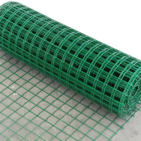 Clôture de ferme en treillis soudé galvanisé et recouvert de PVC avec services de pliage et de découpe pour poulaillers et cages à lapins