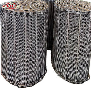 Bande transporteuse en tissu métallique tissé de qualité supérieure en acier inoxydable 304 de qualité alimentaire avec services de découpe/soudage/pliage - Product Image 1