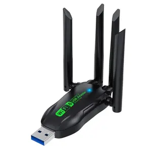 Adaptador WiFi 6 AX900 USB <span class=keywords><strong>3.0</strong></span>, BT 5.4, Doble Banda 2.4G 5G, 4 Antenas, Tarjeta de Red USB, Receptor <span class=keywords><strong>Dongle</strong></span>, Sin Controlador, Compatible con Win 10/11 - Product Image 4