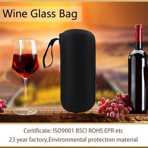 Bolsa de Regalo para Vino, Resistente a Impactos y al Agua, para Copas de Vino Tinto, Estuche para Transportar Copas - Product Image 6