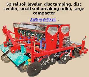 Semoir de blé multifonctionnel à moteur agricole, avec pieds découpés, pour semis en bande de 6 à 18 rangs, adapté à la culture à sec du riz et à la fertilisation sans labour - Product Image 6