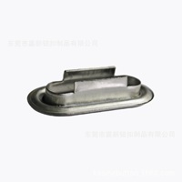 Boucles de fixation de cordons en fer chinois rétro, en forme de U, durables, finition mate, à insertion directe d'usine, pour la fixation de cordons