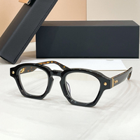 Monturas Ópticas Unisex de Acetato Ecológico de Diseño, Material Premium, Último Diseño de Lujo con Degradado, Protección Ocular de Marco Completo
