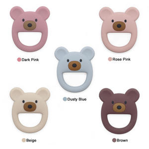 Nuevos juguetes de dentición multisensoriales personalizados <span class=keywords><strong>para</strong></span> bebés, masticadores de silicona sin BPA 100%, juguetes de dentición <span class=keywords><strong>para</strong></span> bebés de grado alimenticio - Product Image 2