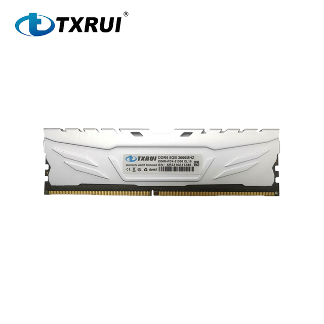 Full Compatible Memory Ram DDR4 8GB 2666/3200mhz with Heatsink Radiator for Desktop DDR4 Ram