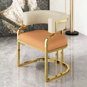 Sillón de Recepción de Lujo para Salón de Belleza, Sillón Individual de Alta Gama para Clientes de Salón de Uñas con Respaldo - Product Image 4