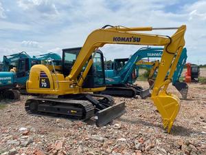Excavatrice Komatsu pc70 d'occasion mini pelleteuse EPA moteur - Product Image 2