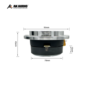ทวีตเตอร์อะลูมิเนียม AK-293 ขายดีจากโรงงาน แม่เหล็กทวีตเตอร์อะลูมิเนียมสำหรับรถยนต์ ทวีตเตอร์อะลูมิเนียมซิลค์ - Product Image 5