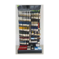 Présentoir à crochets métalliques, 1 pièce, support d'exposition pour outils électriques, armoire à outils, système de carte de piquet