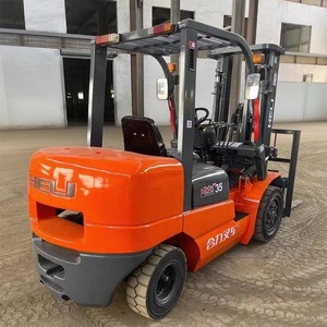 China Heli 3,5-Tonnen Hydraulischer Gabelstapler mit Upgrade-Mast für Materialtransport zum Verkauf, Gabelstapler-Hubmast 3,5t, Gebrauchter Diesel-Gabelstapler - Product Image 2