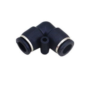 ข้อต่อท่อพลาสติก2ทาง rpv L แบบ<span class=keywords><strong>90</strong></span>องศาข้อต่อท่อ8มม. แบบกดพอดีตัวนิวเมติก - Product Image 1