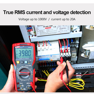 Multimètre numérique True RMS UNI-T UT89XD 6000 points de lecture 1000V 20A avec test LED, NCV et lampe torche pour la maintenance électrique industrielle - Product Image 3