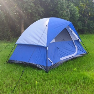 2025 Neues <span class=keywords><strong>RIZEN</strong></span> RT-CT-036 Blaugraues Vier-Jahreszeiten-Campingzelt für 3-4 Personen, Wasserdicht, Doppelschichtig, Ein Schlafzimmer, Schnellaufbau für - Product Image 5