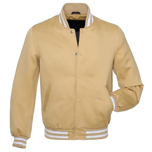 Chaqueta de Invierno Casual para Hombre, Talla XL, Estilo Urbano, con Mangas de Lana, 100% Lana, Bordado Regular, Nueva Colección 2022, Venta al Por Mayor, Personalizable - Product Image 1