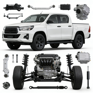 ฝาครอบกันชนหลังสำหรับ Toyota Hilux Vigo AN10 AN20 ปี 2005 2006 2007 2008 2009 2010 2011 คุณภาพเทียบเท่า OEM ผลิตจากโรงงานเหล็ก - Product Image 3