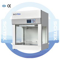 Gabinete de Flujo Laminar Mini SCITEK con Filtro HEPA, Controlador de Microprocesador con Pantalla LCD, Velocidad del Aire Ajustable para Laboratorio