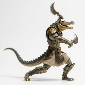 Fabricant de jouets personnalisés Moulage par injection Guerrier articulé Personnages Boîte aveugle Mystère Collection Modèle PVC Action Figure - Product Image 2