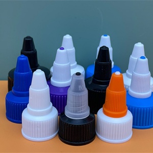 ฝาขวดบีบได้ ฝาขวดกาว ฝาพลาสติกสำหรับผลิตภัณฑ์ดูแลเส้นผม ฝาขวดแบบมีรูปแบบเกลียวขนาด 20/24/28 - Product Image 4