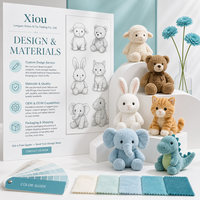 Jouets en peluche personnalisés de haute qualité, quantité minimale de commande, créez votre propre personnage, matériau en peluche doux professionnel, jouets animaux