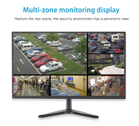 Vente en gros d'usine, écran d'ordinateur de bureau 19 pouces, angle d'inclinaison réglable, 75 Hz, FreeSync, protection des yeux, logo personnalisé OEM
