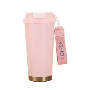 Vaso Térmico de Acero Inoxidable 316 de 510 ml, Elegante, para Café, con Asa, para Uso en Exteriores - Product Image 3
