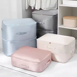 RTS Bulk Mixed Order Advanced Space-Saving Self-Compressing <b>Clothes</b> Quilt <b>Storage</b> Bag / Packaging Cube Bedding <b>Storage</b> Bag - Product Image 1