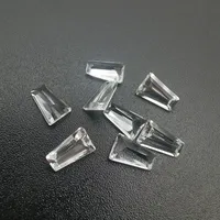 Topaze naturelle taille diamant 3,0 mm ronde, topaze blanche, pierres précieuses en vrac