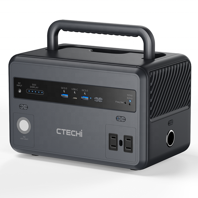 CTECHi Outdoor Portable Charger Station 200W 300W 500W Portable Battery Solar Energy System