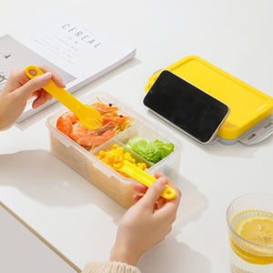 Multifunctional Transparent Crisper Plastic Storage Containers for Kitchen Stackable <b>Fridge</b> Organizer for Household Use - Product Image 6