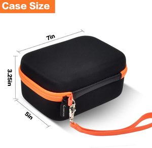 Estuche Portátil de EVA para Memorias USB con Correa, Capacidad para 44 Unidades y 9 Tarjetas SD, Organizador con Cierre - Product Image 4