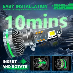 SENROBO K28 dernière conception LED lumières 300W haute puissance Canbus H1 H11 H4 9005 9006 9012 universel H7 Auto phares de rechange - Product Image 4