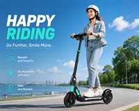 Trottinette Électrique Pliable 7 Pouces pour Trajet Quotidien, 3 Vitesses, Étanche, Vitesse Maximale 19 KM/H, Électronique - Offre Spéciale