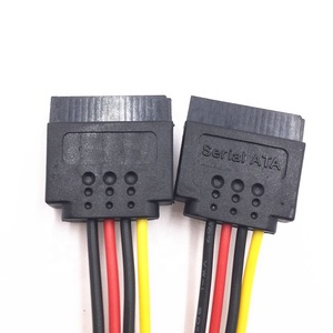 <span class=keywords><strong>Cable</strong></span> de alimentación de conector de alta calidad, divisor HDD de potencia de 15 pines SATA macho a 2 hembra de 15 pines - Product Image 5